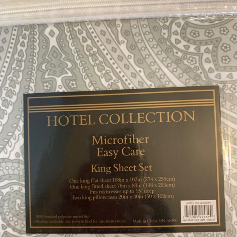 King size sheet